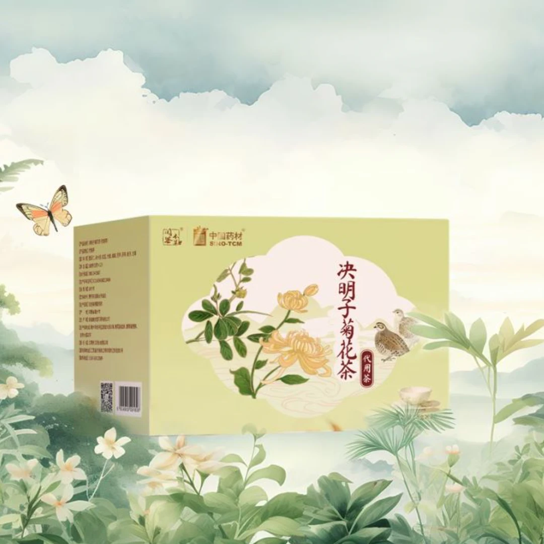 菊花枸杞决明子茶熬夜养生花茶目明清