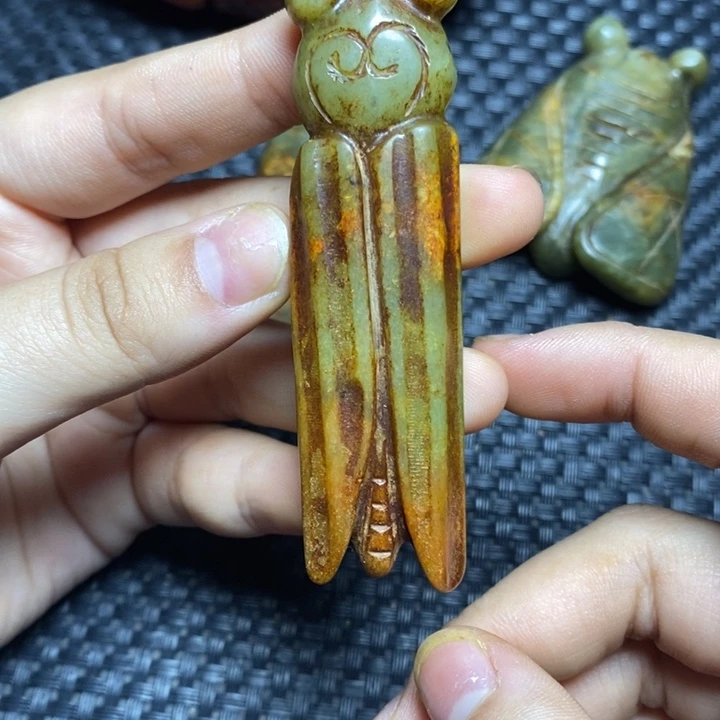 和田玉（糖玉）挂件未镶嵌