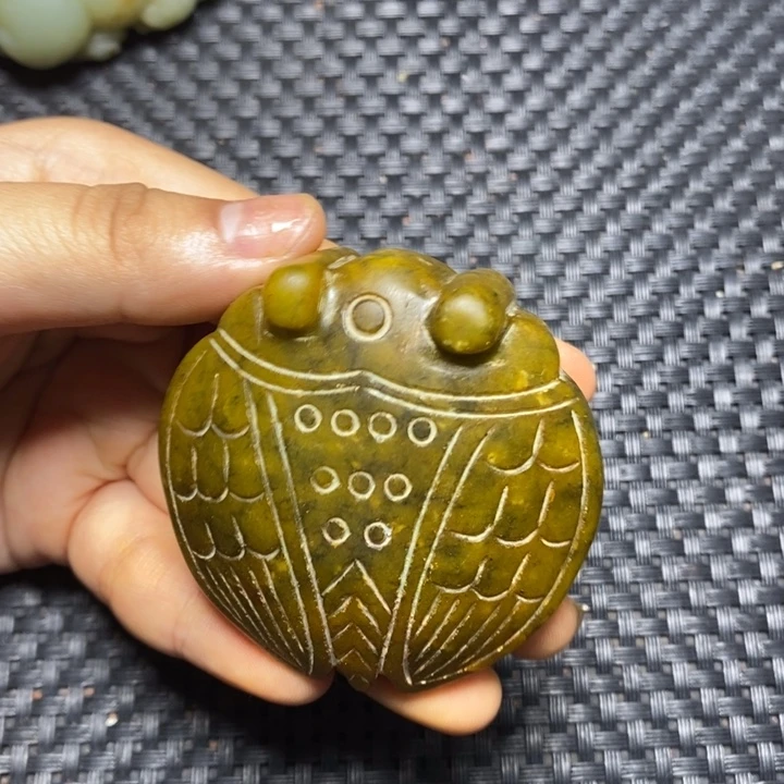 白玉菩提吊坠创意精品创意摆件