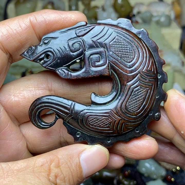 和田玉挂件未镶嵌