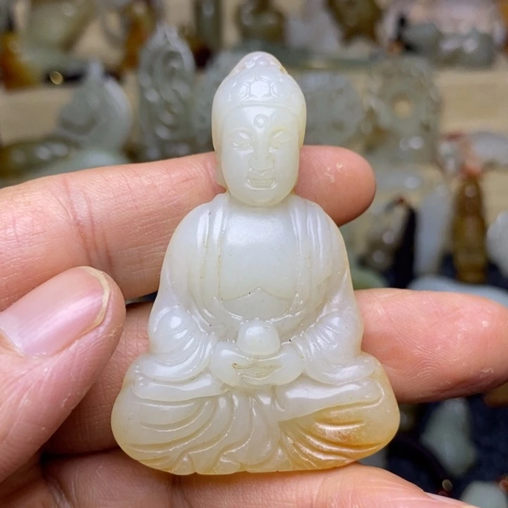 和田玉挂件未镶嵌