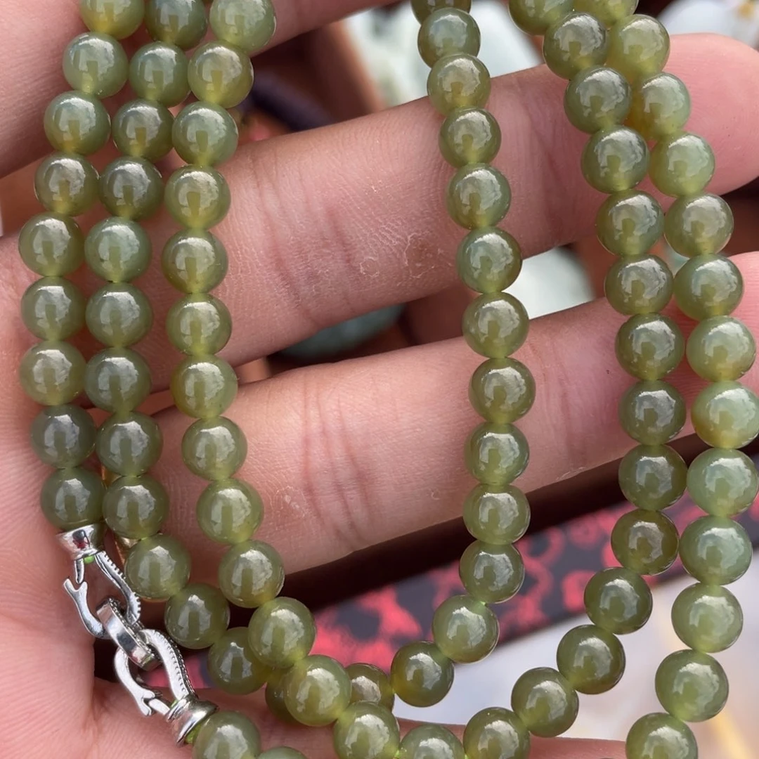 和田玉项链07-9001未镶嵌