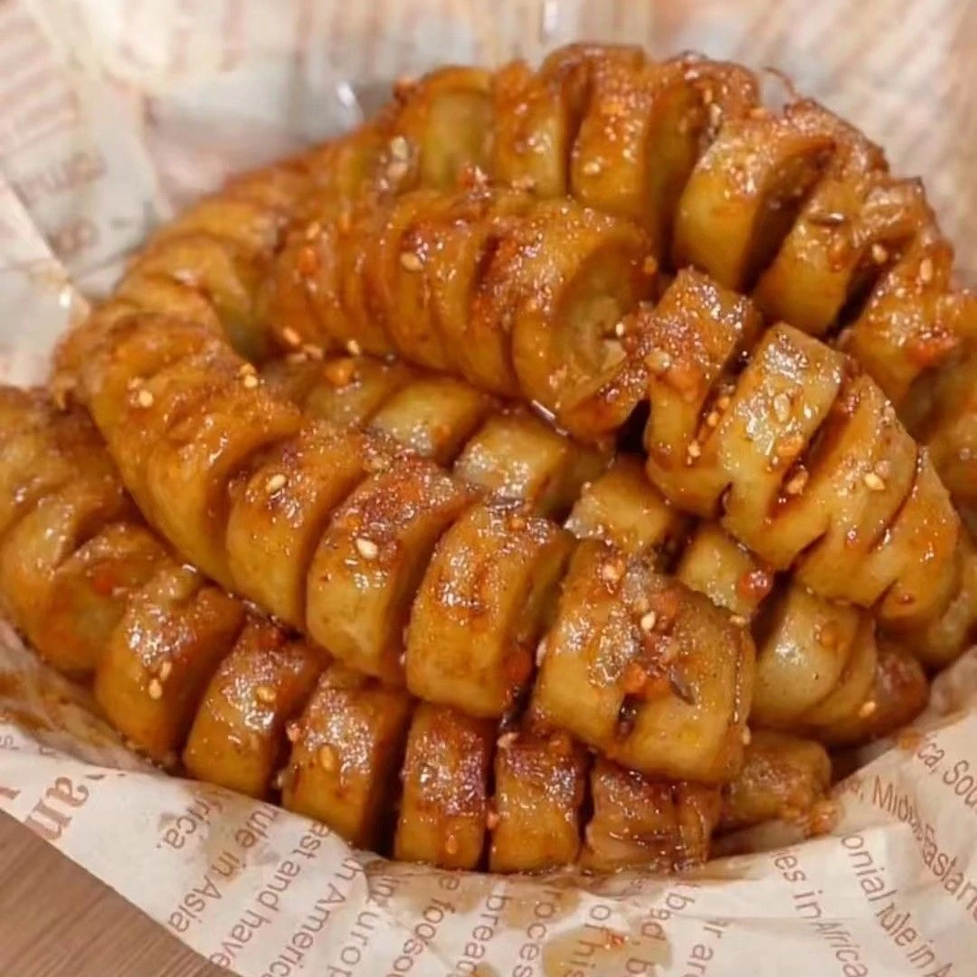 烤面筋串半成品家用商用烧烤食材冷冻网红小生面筋串手工大面筋串