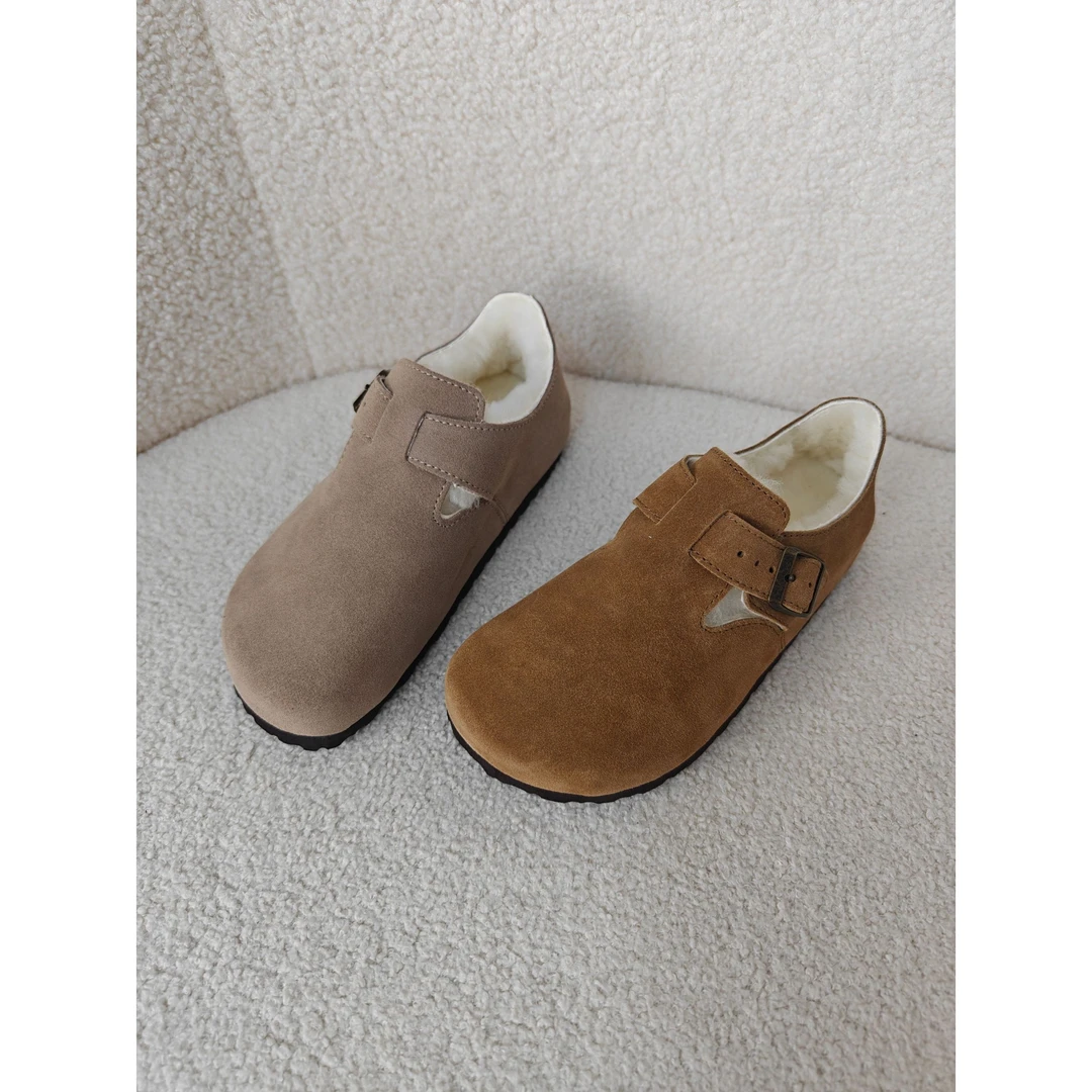 老王甄选 冬季新款 金典简约舒适保暖日常百搭款博肯鞋