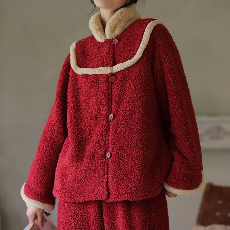 木木家定制秋冬新款睡衣套装22728