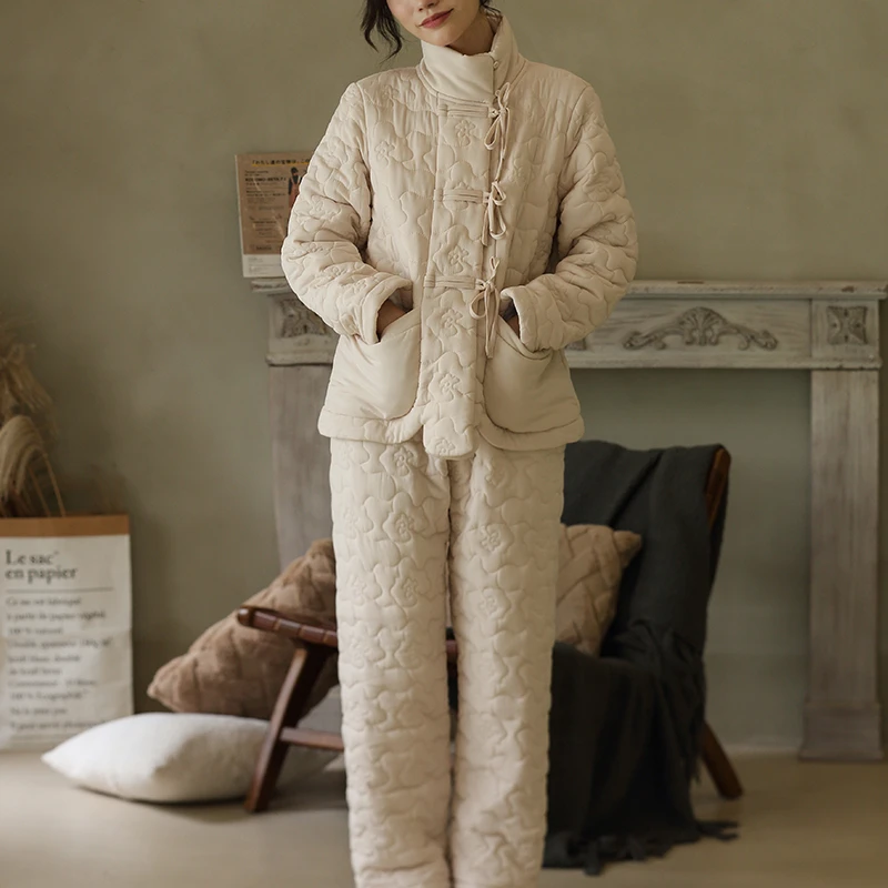 木木家定制秋冬新款睡衣套装22710