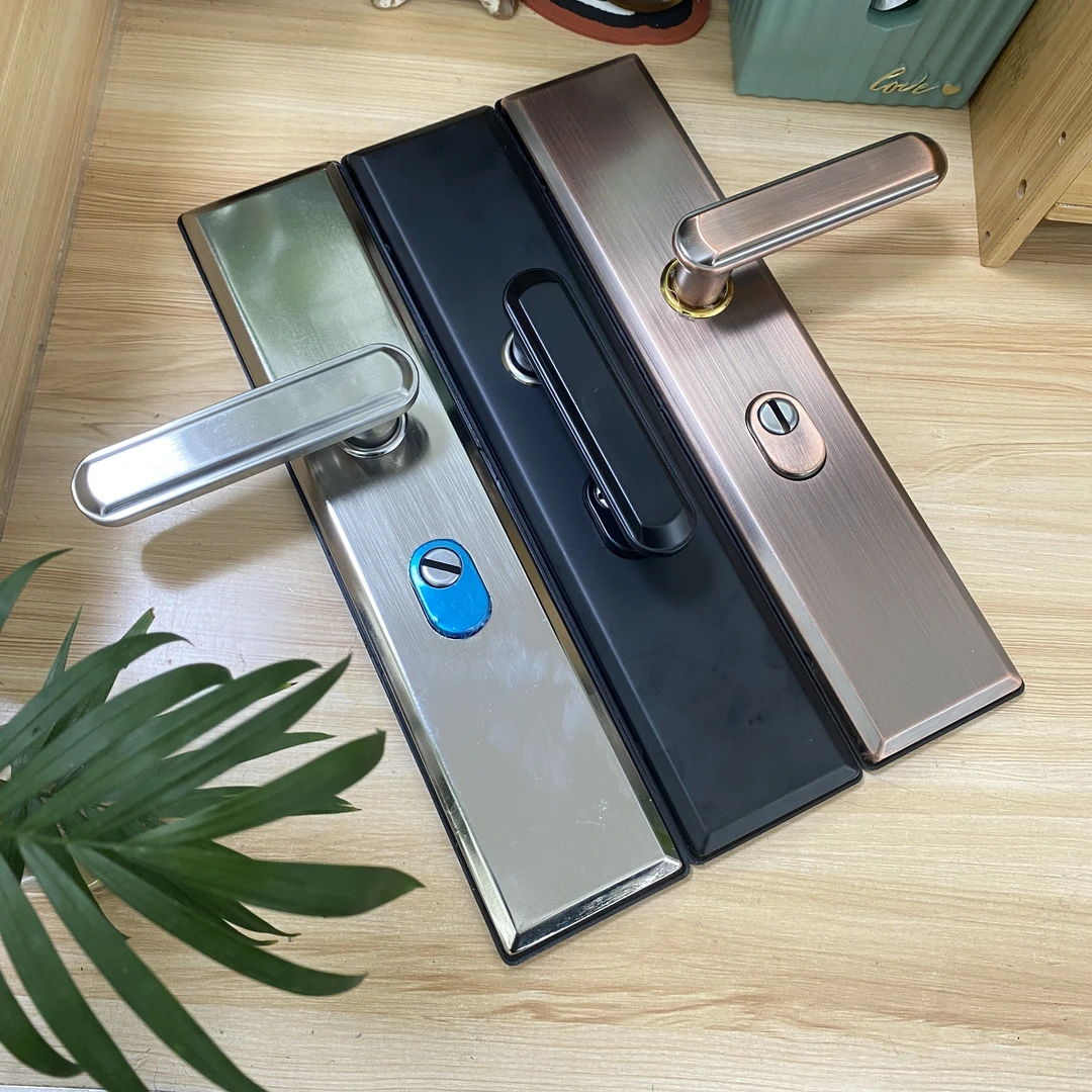 （拍一发十）T001铁多功能铁拉手双衬双拉簧拉手防盗门拉手