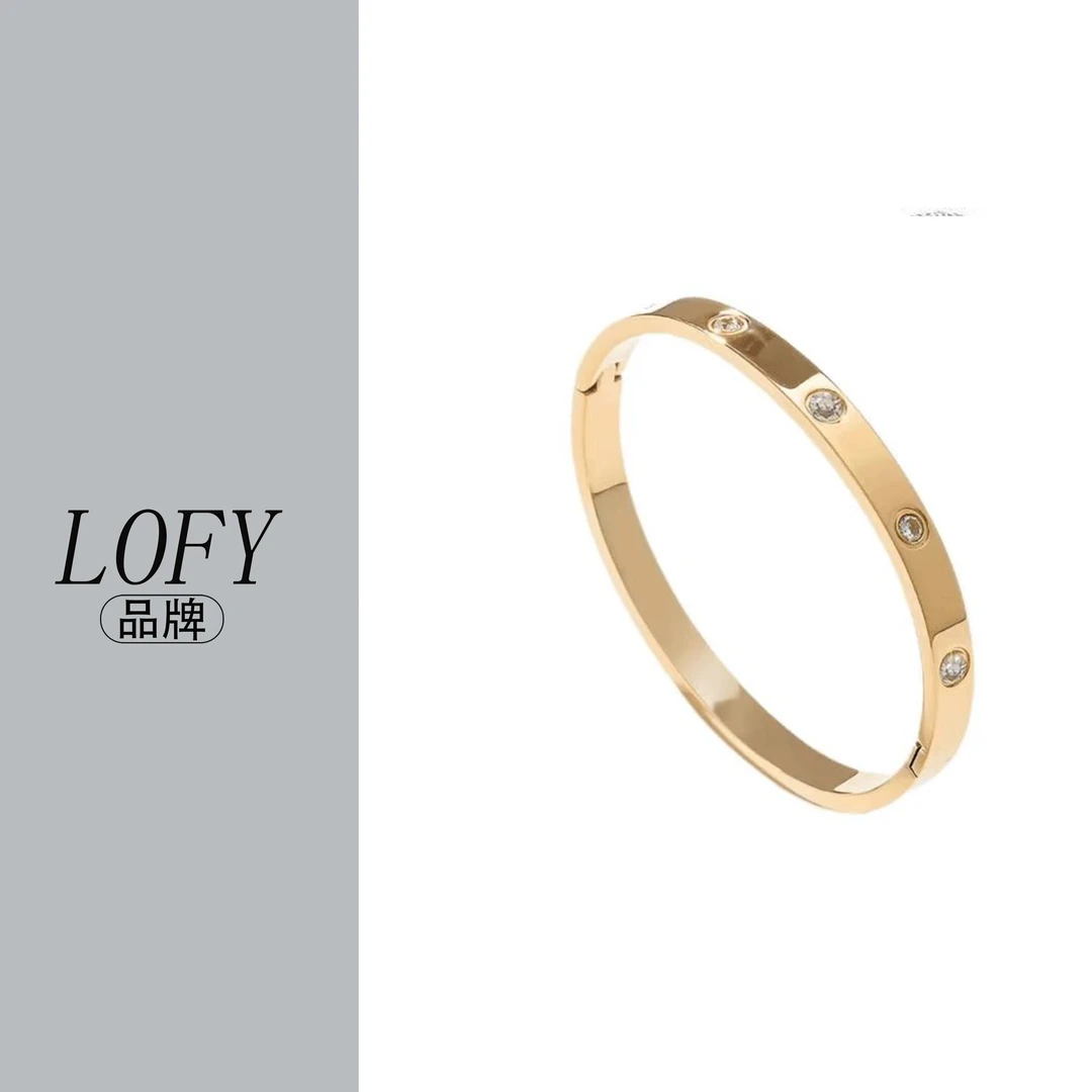 【M专属】LOFY/满Z十钻贵妃（椭圆形）手镯