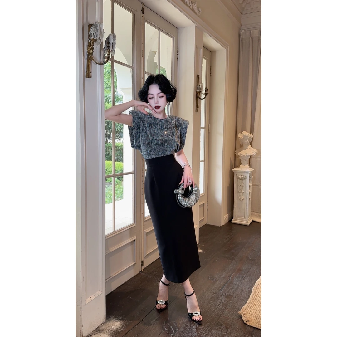 LYXJ【契拉提娜星海】定制拉丝线上衣11212