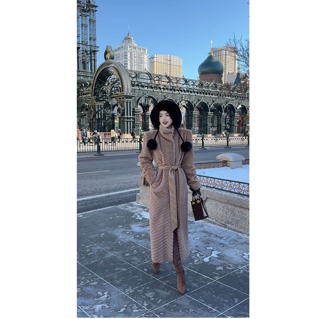 LYXJ【摩登斯拉夫】外套时尚保暖大衣11520