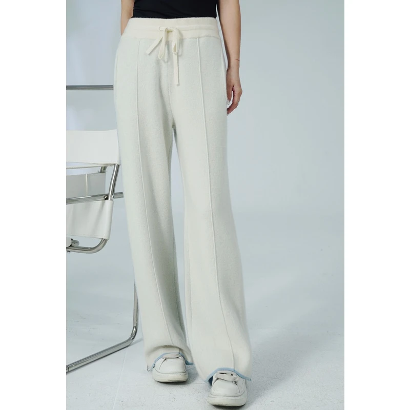 【C位裤】喜歌羊绒100山羊绒材质女士休闲裤子 7310