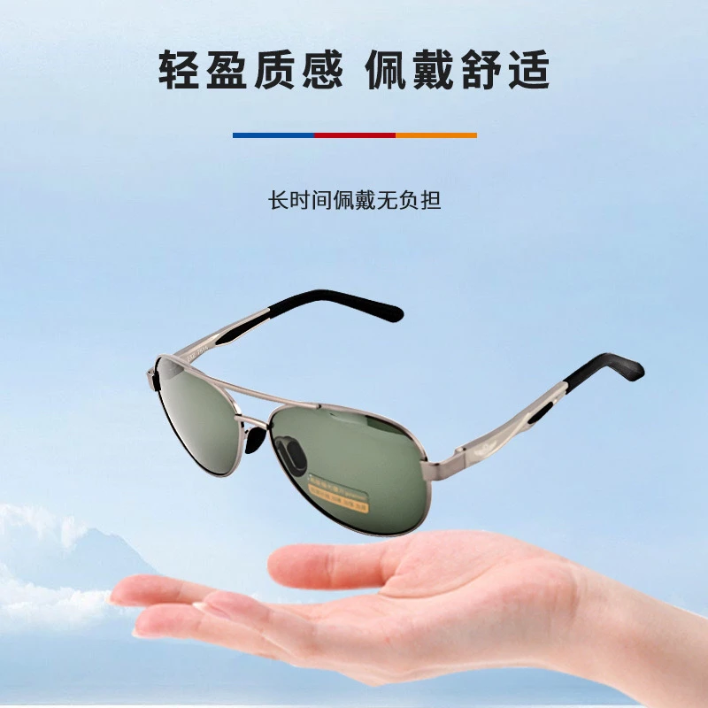 【森野峰专属】男士墨镜防紫外线户外超轻护目钓鱼镜高清