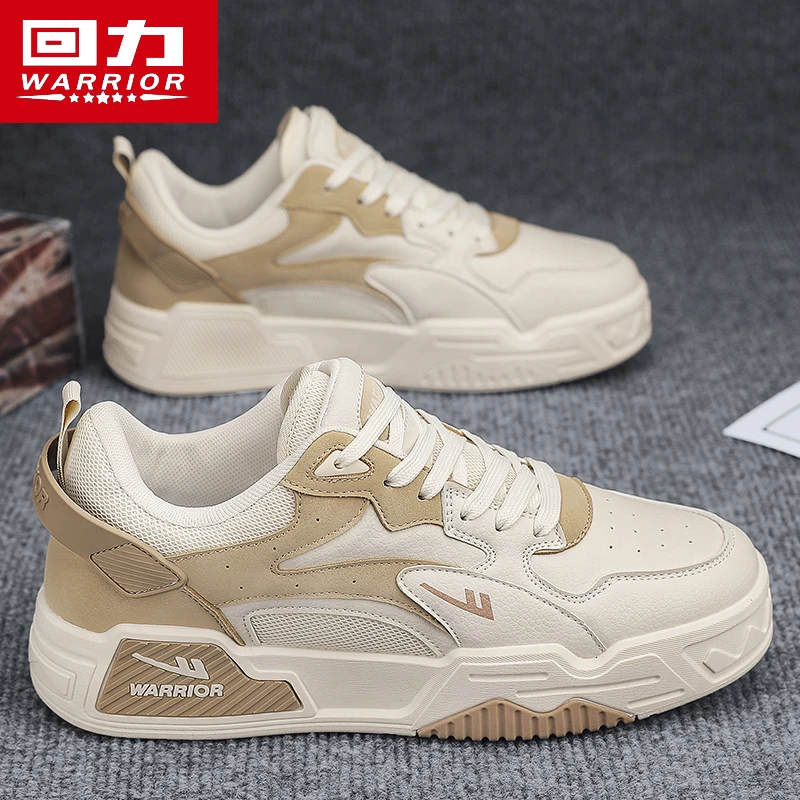 回力男鞋秋季透气2025潮牌休闲板鞋百搭增高厚底网红爆款小白鞋子