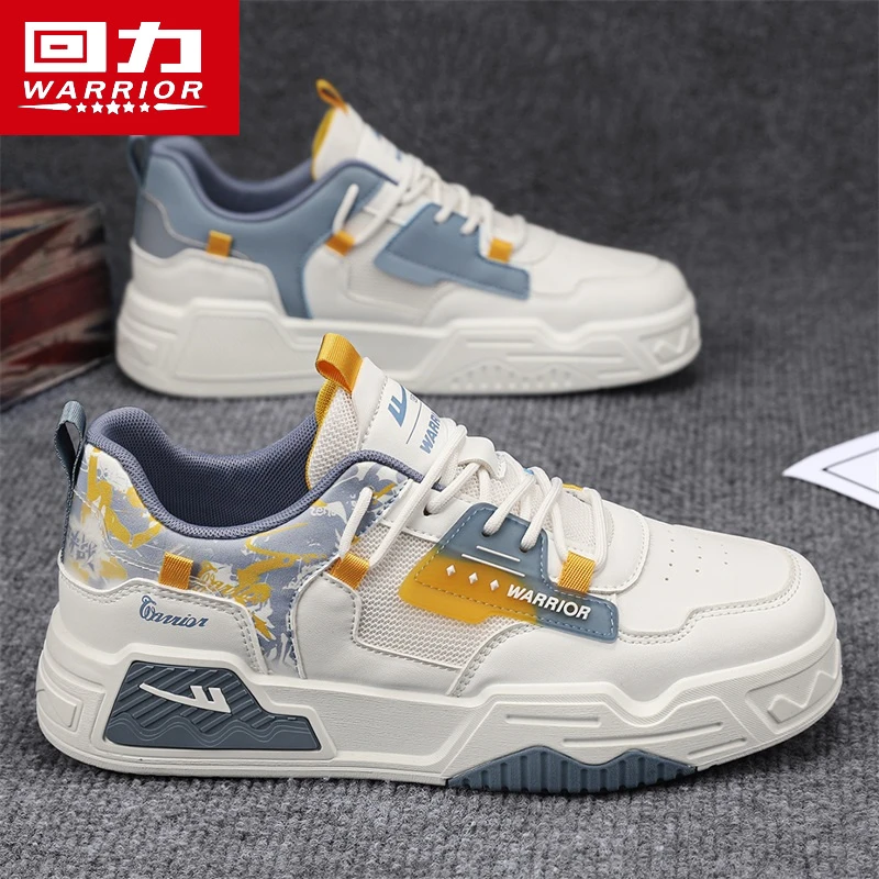 回力男鞋2025秋季新款透气厚底男士鞋子男款潮青少年运动休闲板鞋