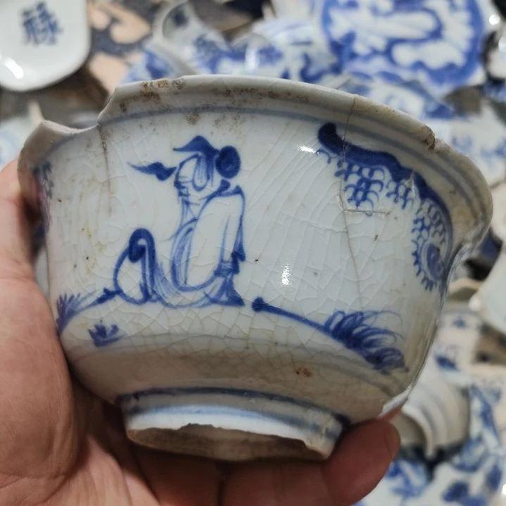 抖***院陶瓷手工茶杯摆件