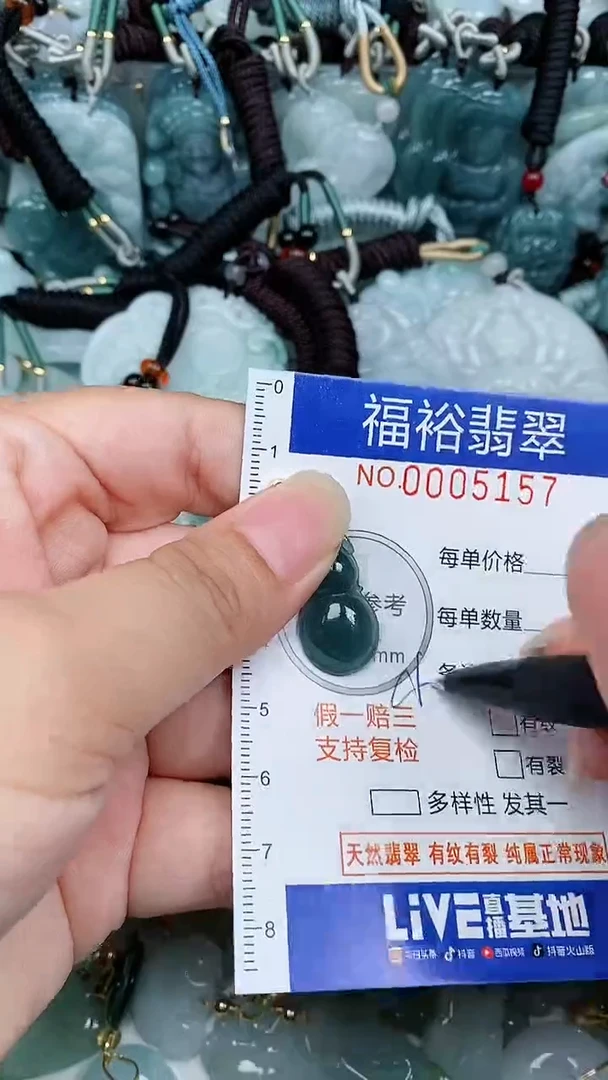 【闪购商品】翡翠颈饰未镶嵌...0005157