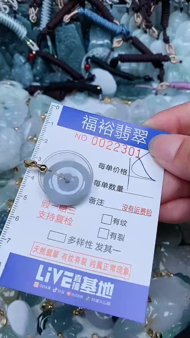 【闪购商品】翡翠颈饰未镶嵌...0022301