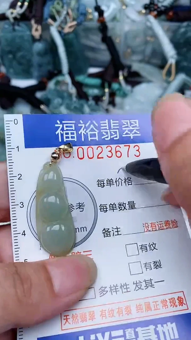 【闪购商品】翡翠颈饰未镶嵌...0023673