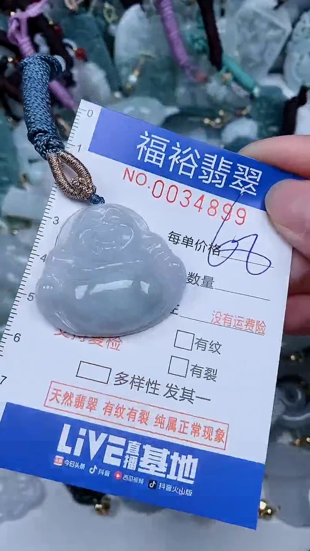 【闪购商品】翡翠颈饰未镶嵌...0034899