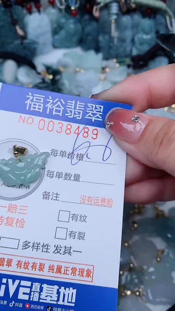 【闪购商品】翡翠颈饰未镶嵌...0038489