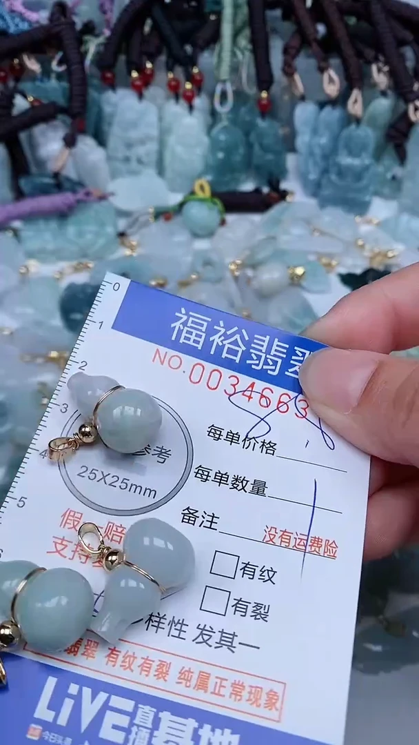 【闪购商品】翡翠颈饰未镶嵌...0034663多样性发其一