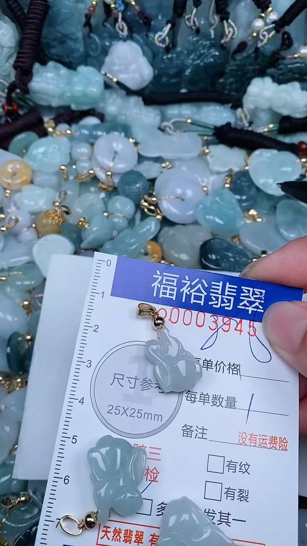 【闪购商品】翡翠颈饰未镶嵌...0003945多样性发其一