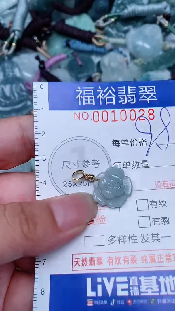 【闪购商品】翡翠颈饰未镶嵌...0010028