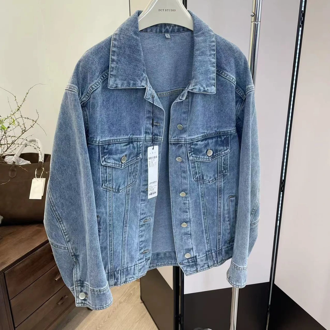 外套-40211036 新款修休闲复古潮流牛仔