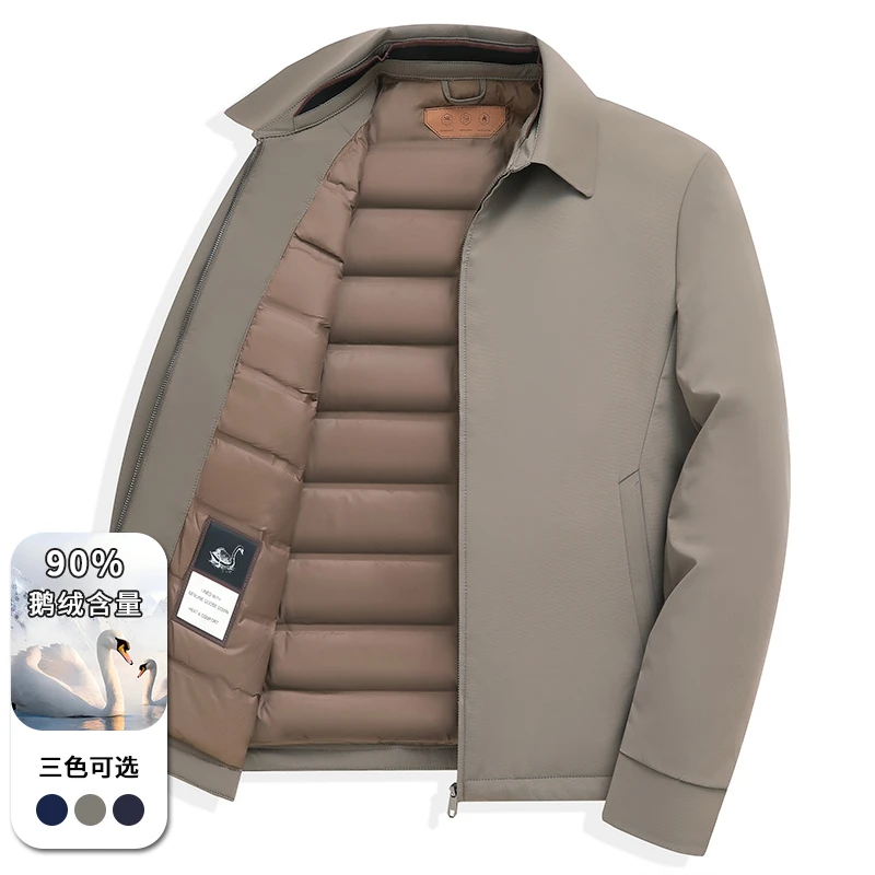 【毛姐专属】娅芸YAYAUN新款鹅绒服行政夹克高档冬季保暖中老年外套