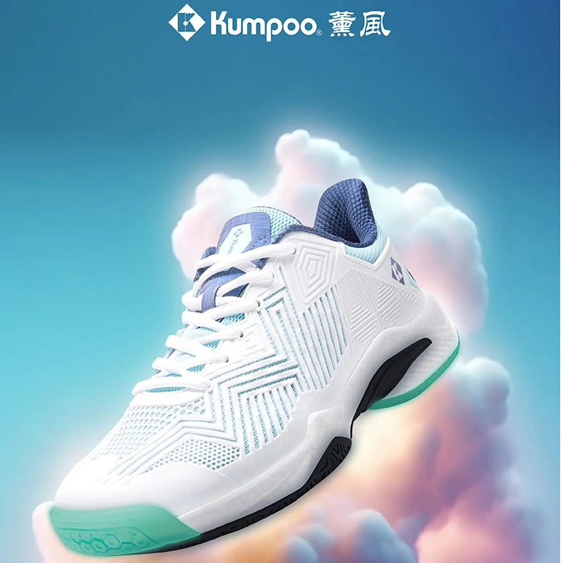 kumpoo薰风羽毛球鞋男女新款专业透气防滑减震运动训练鞋熏风凌云