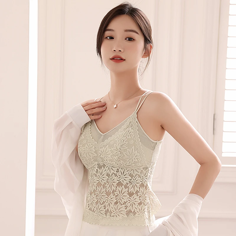 性感蕾蕾丝运动舒适美背聚拢无痕无钢圈ol网红时尚打底小胸调整型