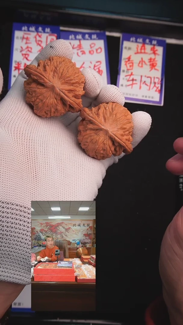 【闪购商品】文玩核桃把件64号  47山地正磨  全品