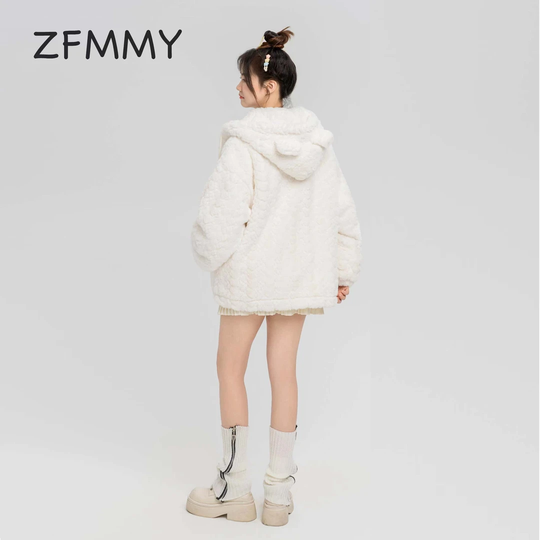 【910-999】①号链接24年新款冬季韩版休闲加绒加厚女士冬季毛毛衣