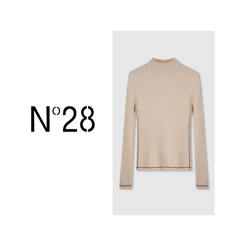 【N°28】 2023 秋冬新款高级感羊绒衫9331M045