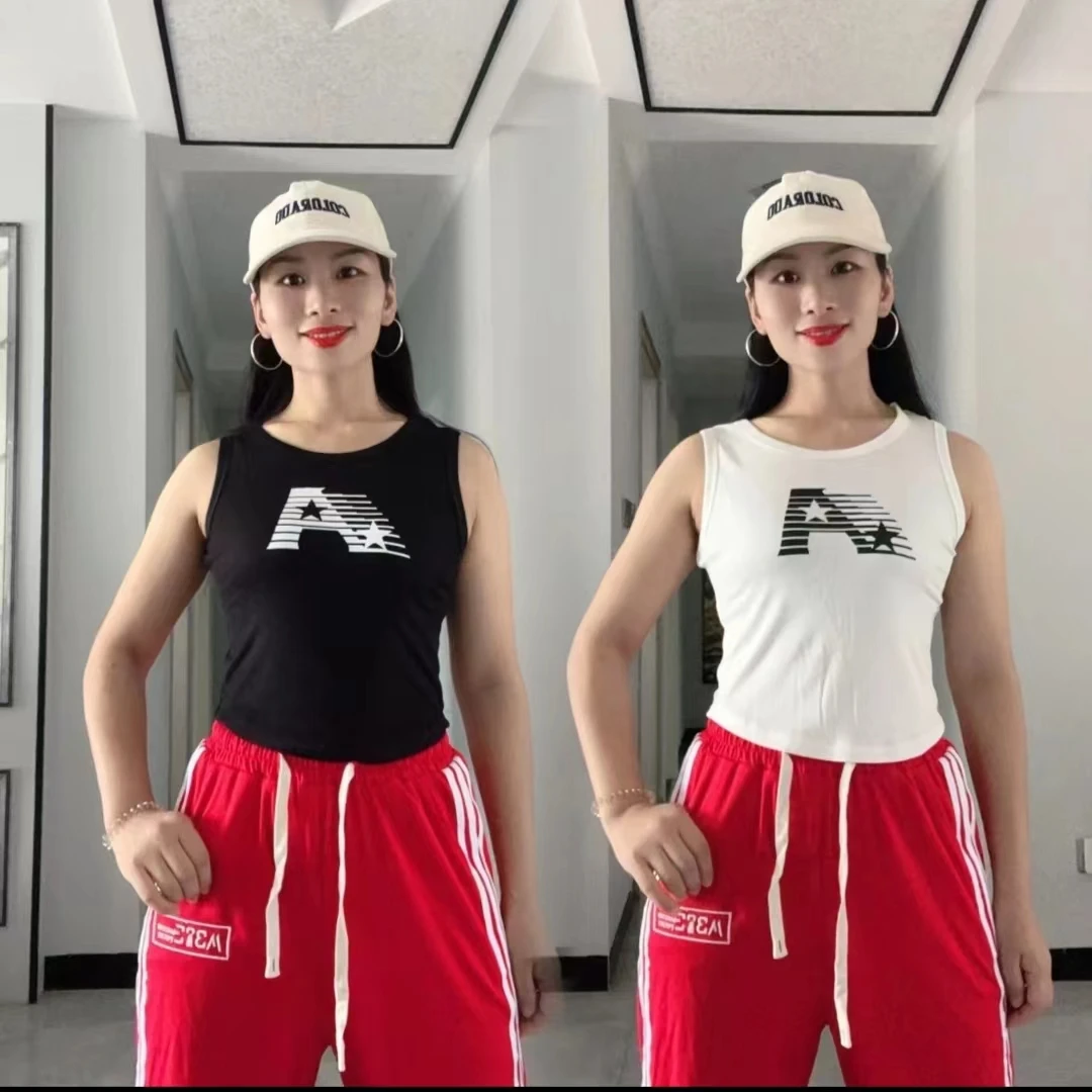 夏季新款019薄款弹力棉背心百搭