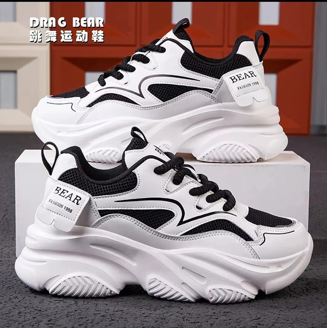 018款5厘米跟高休闲运动老爹鞋