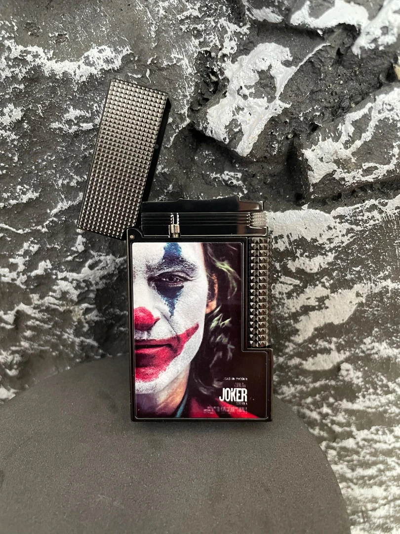 【小丑】夜光版朗声打火机创意个性男士打火机侧滑轮礼品送人520