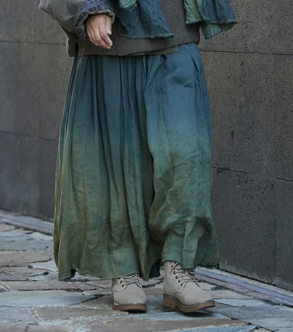 麻依者～原创复古个性半身裙037（93公分）百搭