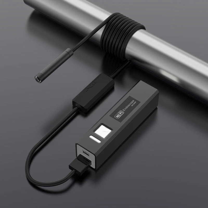 1200P手机高清wifi汽修汽车管道工业可转弯防水可视外接摄像头内