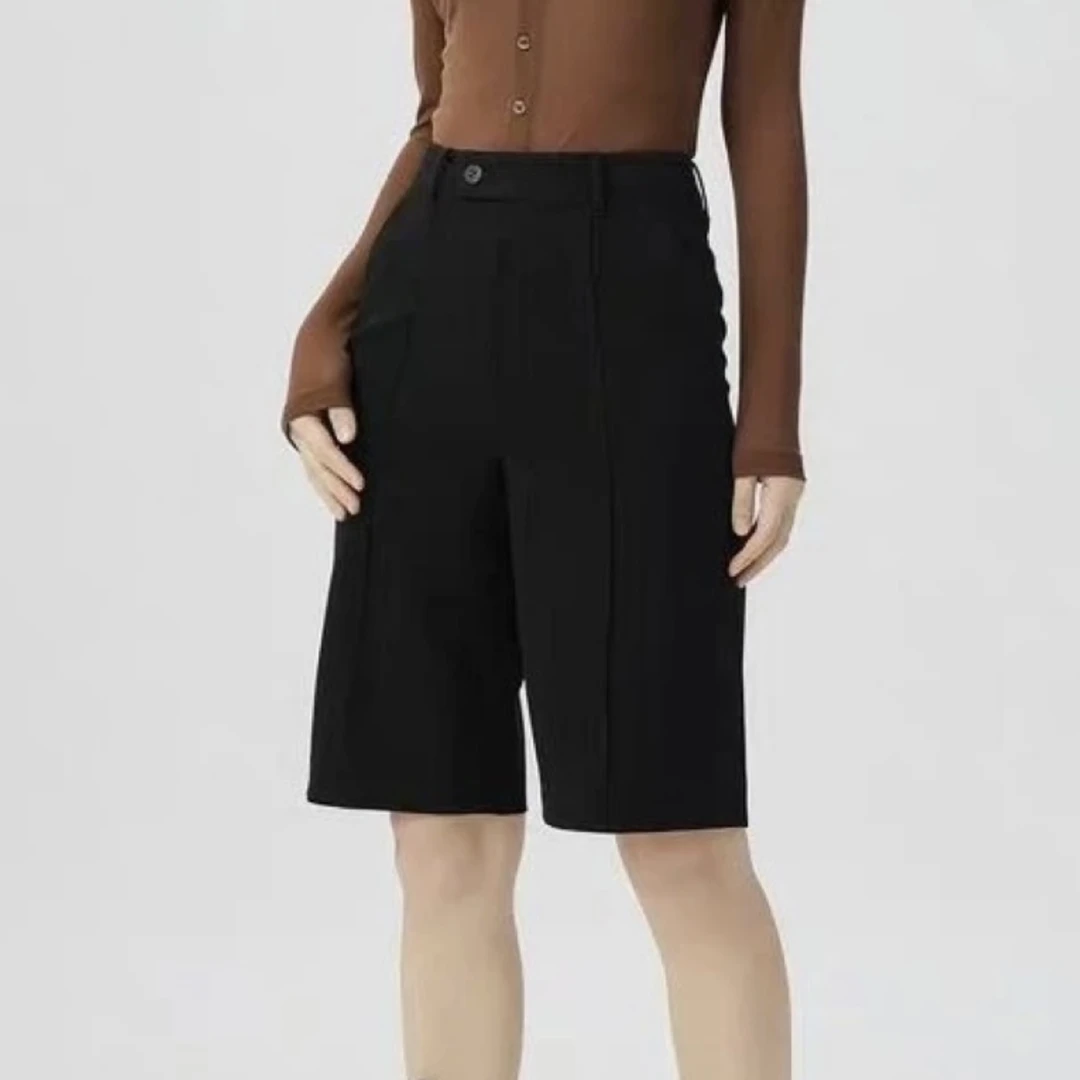 GIRDEAR/哥弟新款百搭显瘦经典款时尚潮流霸气高腰中短裤1100482