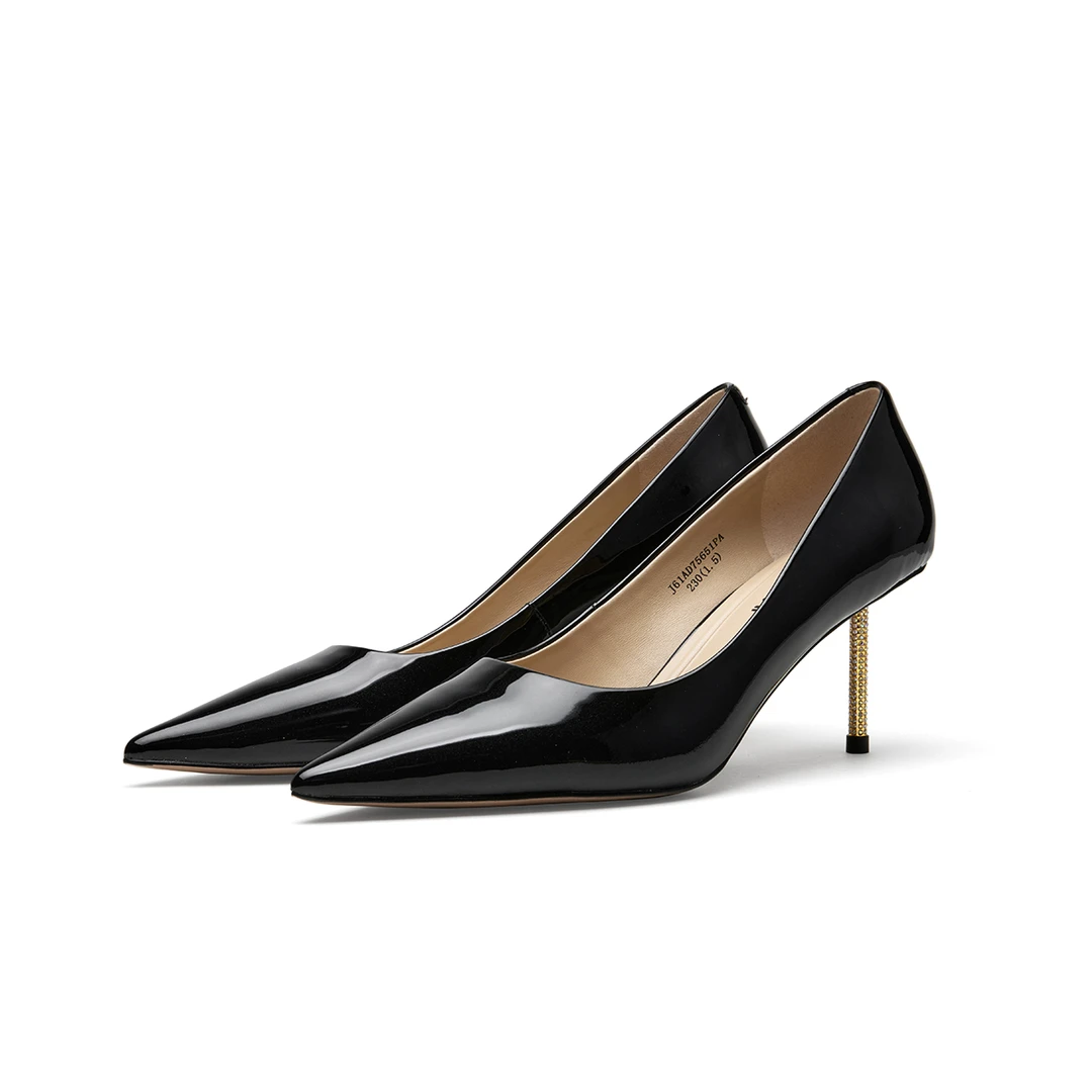 JANEHARLOW 法式名媛风系列高跟鞋浅口高跟鞋气质女士J61AD75651