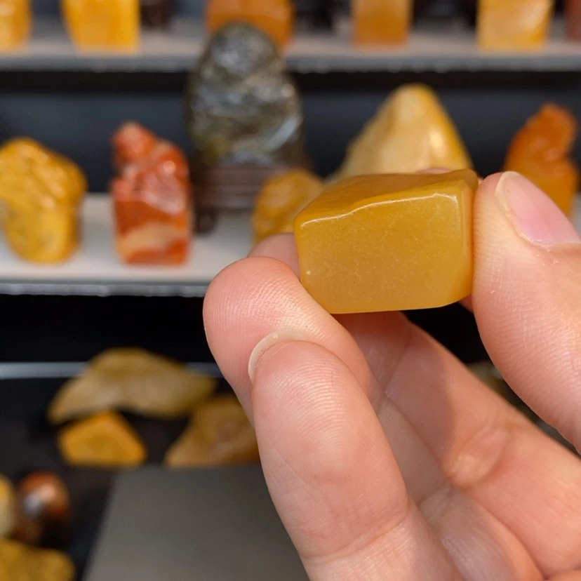 【闪购商品】寿山石印石黄*扬