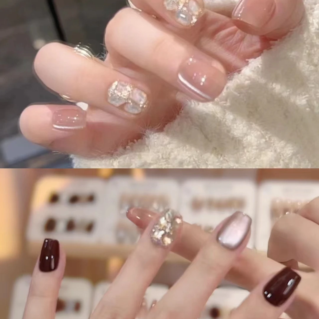 美甲+固态胶套装组合【持久牢固】