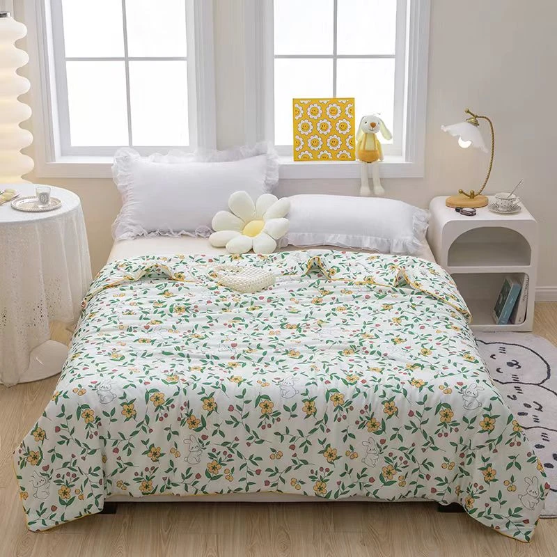 （直播间孤品 以直播间实物为准）可机洗薄款被子春秋夏天被子