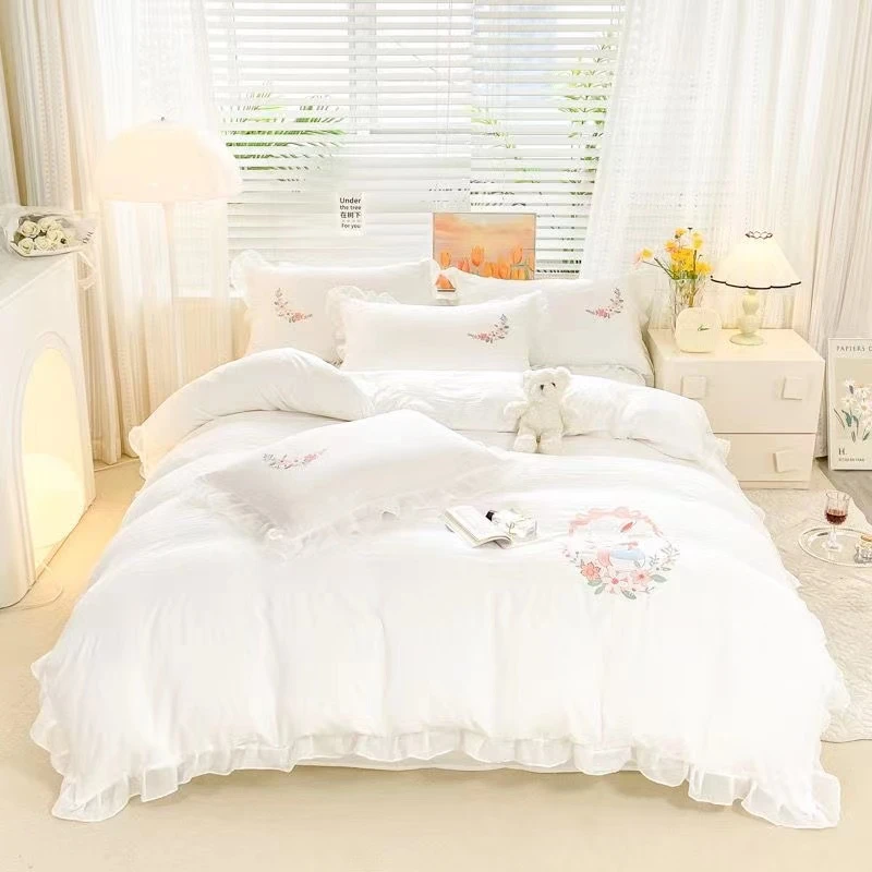 【2富亿星2】床上用品床品套件可爱加绒加厚奶绒亲子2