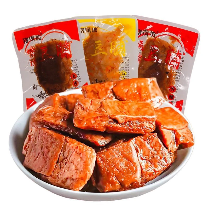 【猪凤坡】五香烤肉豆脯+鹌鹑蛋豆脯独立小包装20小包嚼劲