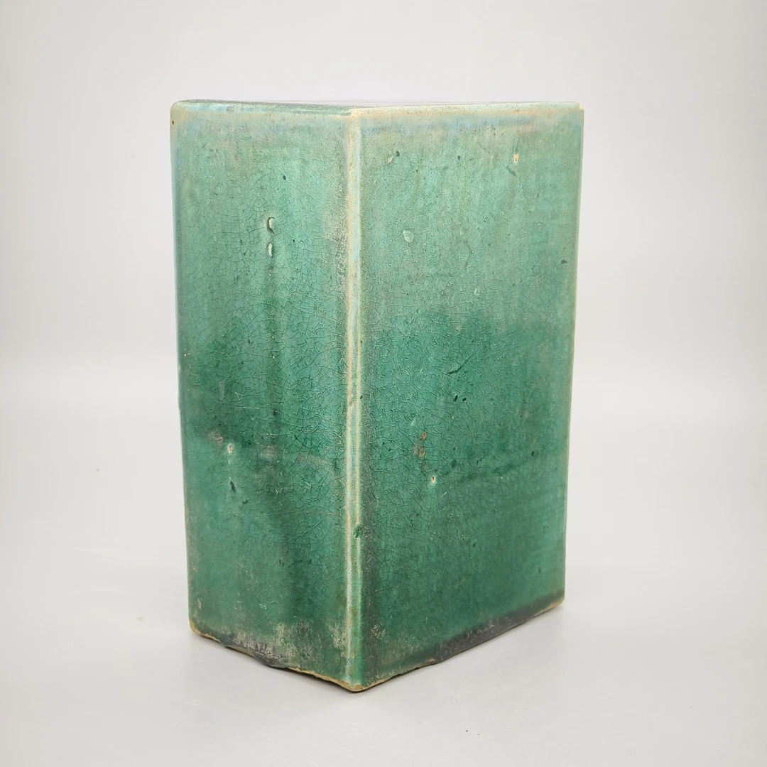 42411008*晚清石湾窑脉枕/瓷器四/江苏省文物总店/