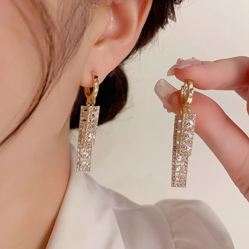 铜合金耳饰 【R89】简约时尚经典高级感耳扣 LY0271