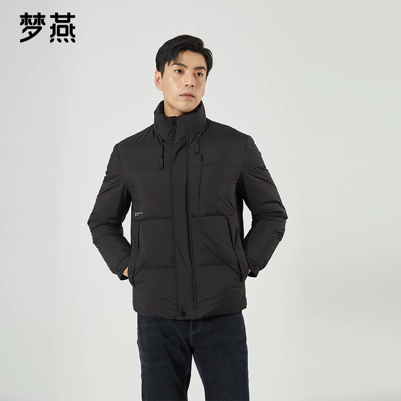 梦燕【内购会】秋冬季男款时尚休闲立领保暖羽绒服外套ZH02B4005D
