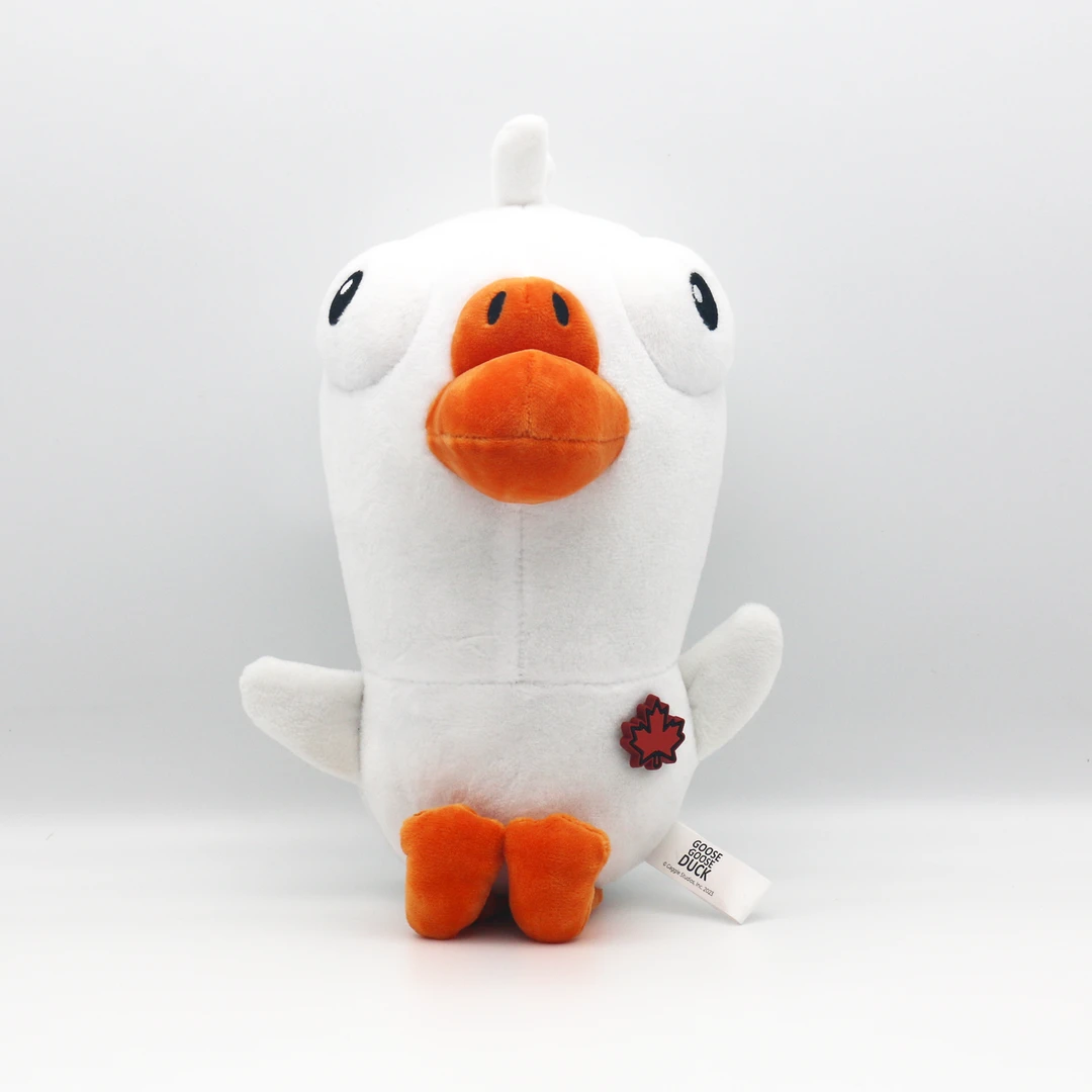 正版鹅鸭杀Goose Goose Duck周边加拿大鹅毛绒公仔（赠抽绳袋）赠品